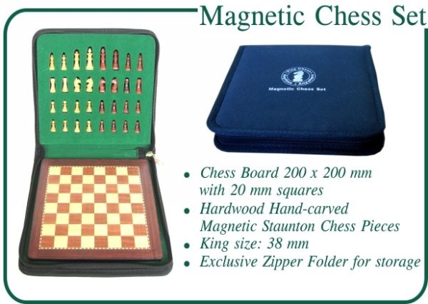 Juego ajedrez magnético LUJO
